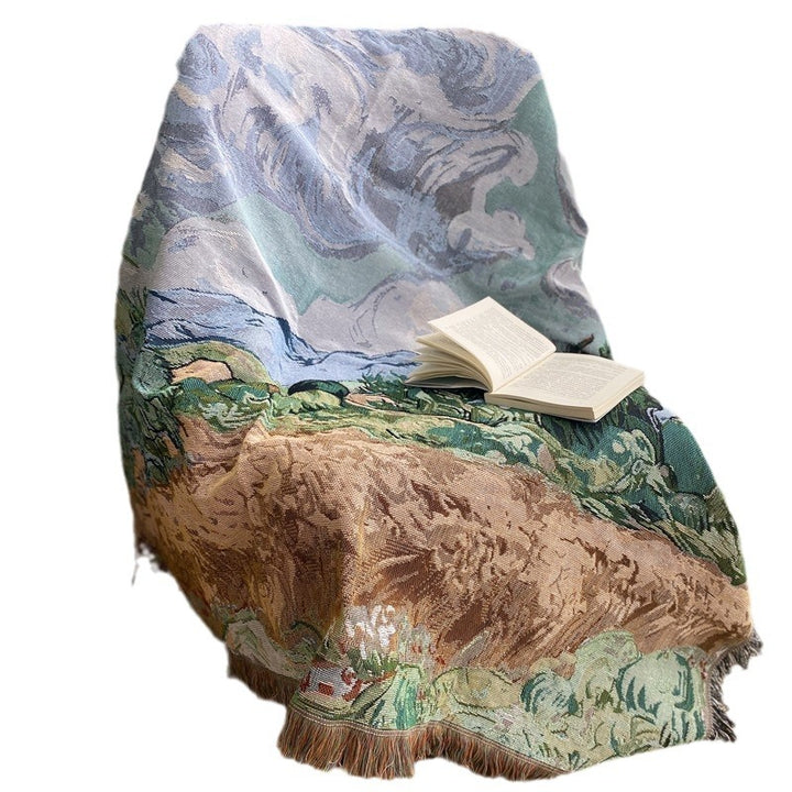 Artistic Tapestry Throw Blanket