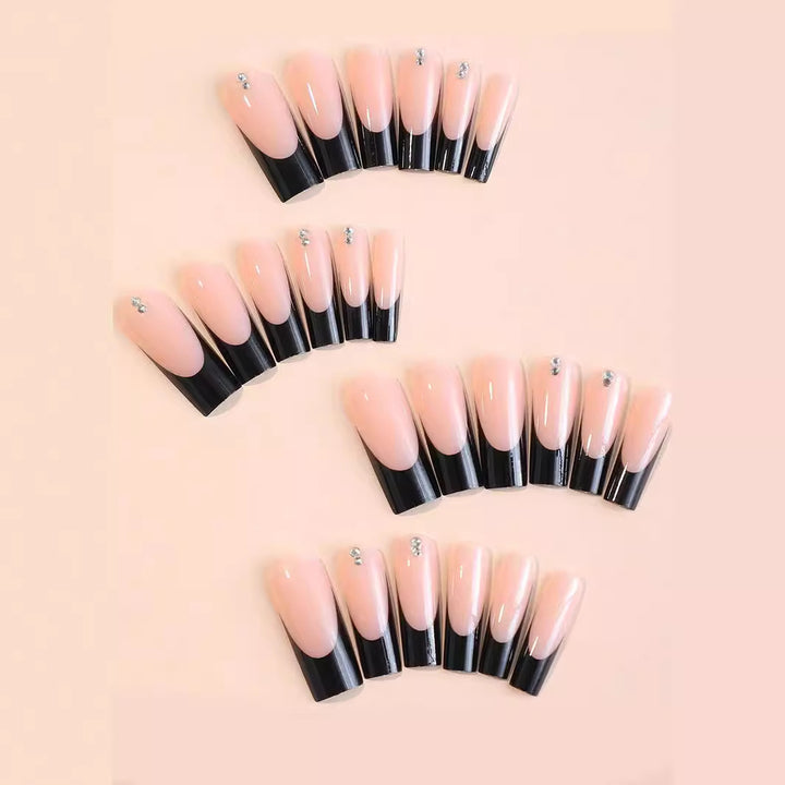 Artificial nails with glitter and elegant accents Kalsten
