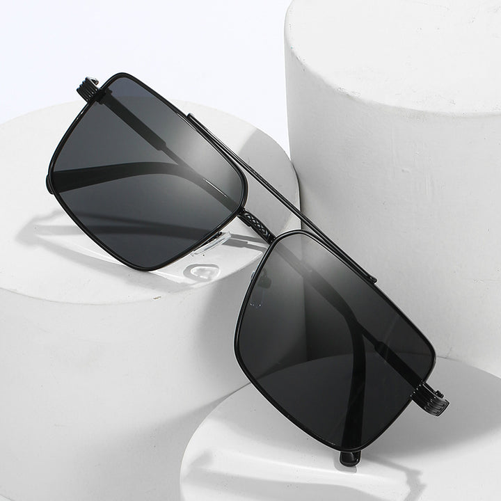 Elegant Oversized Square Frame Sunglasses Kalsten