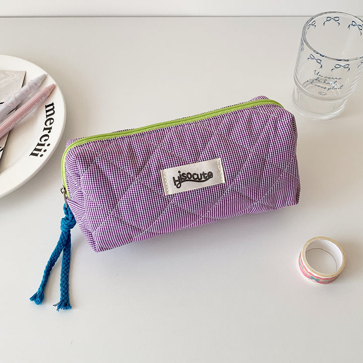 Quilted Pencil Case Organizer