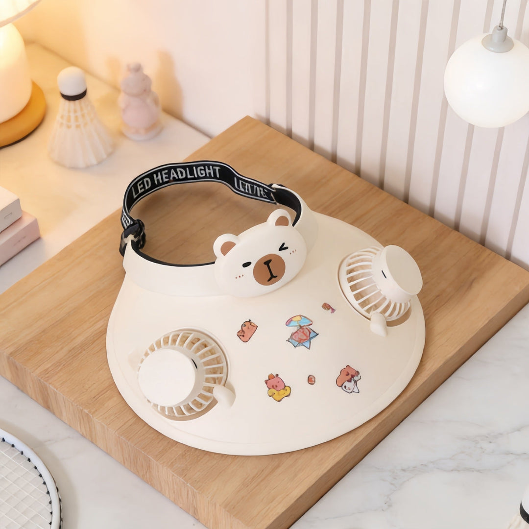 Ladies Toy Fan with Fun Animal Design Kalsten