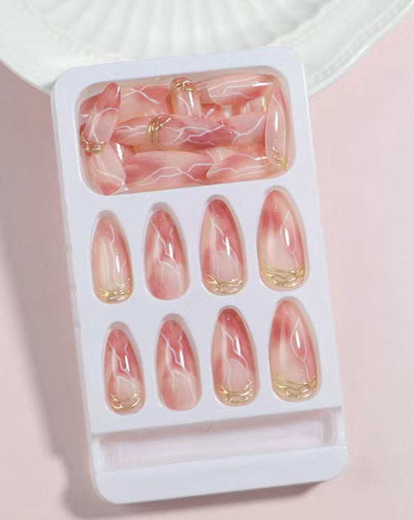 DIY Elegant Press-On Nail Set Kalsten