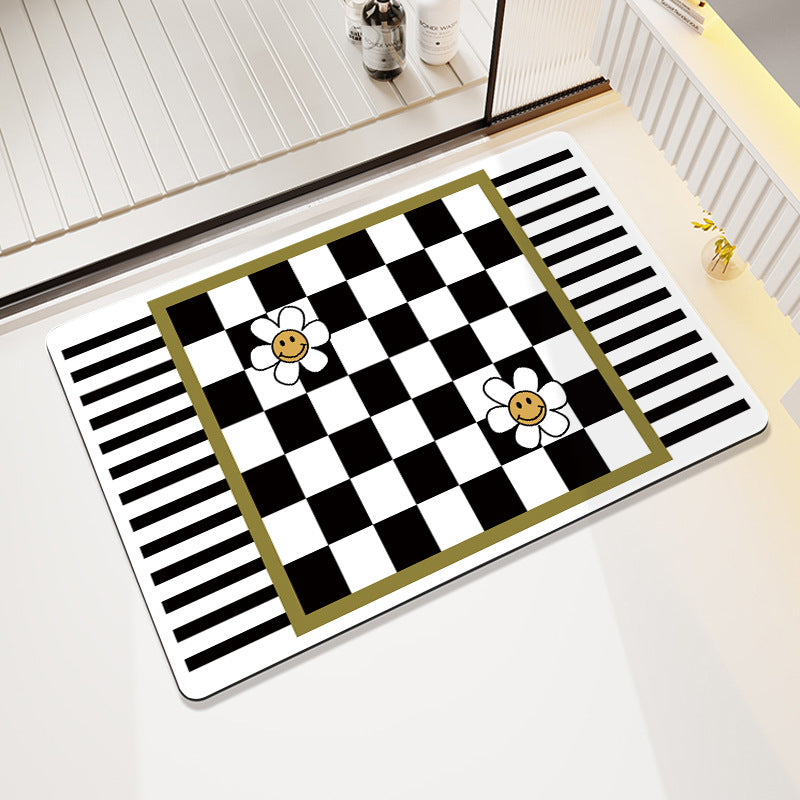 Decorative Bath Mat Kalsten