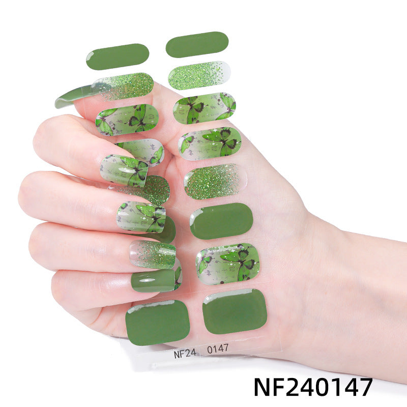 Elegant French Tip Nail Wraps