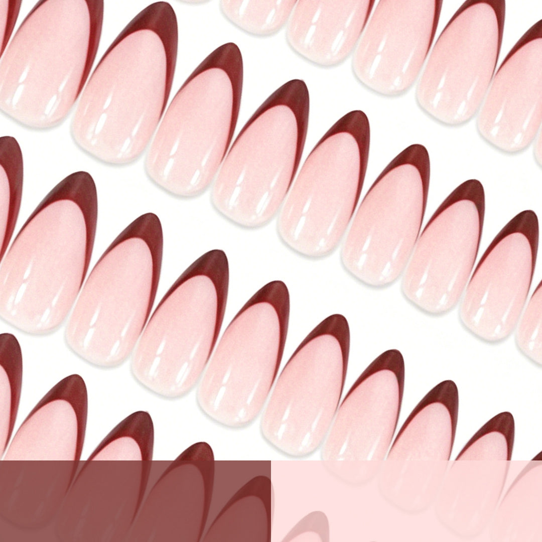 Elegant French Tip Nail Art Kalsten 1789915458