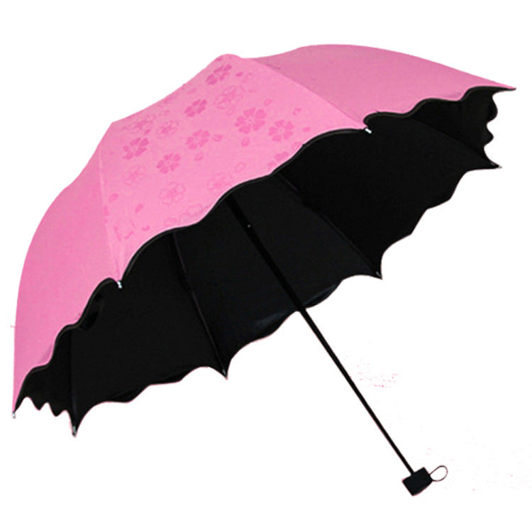 Ladies umbrella with elegant wave edge Kalsten