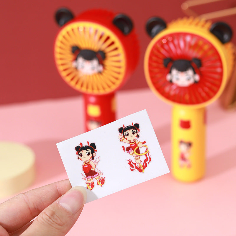 Women's portable mini handheld fan with creative animal design Kalsten