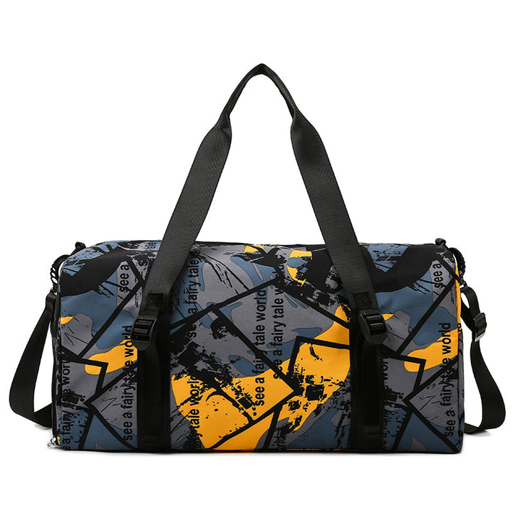 Spacious Artist-Inspired Gym Duffle Bag Kalsten