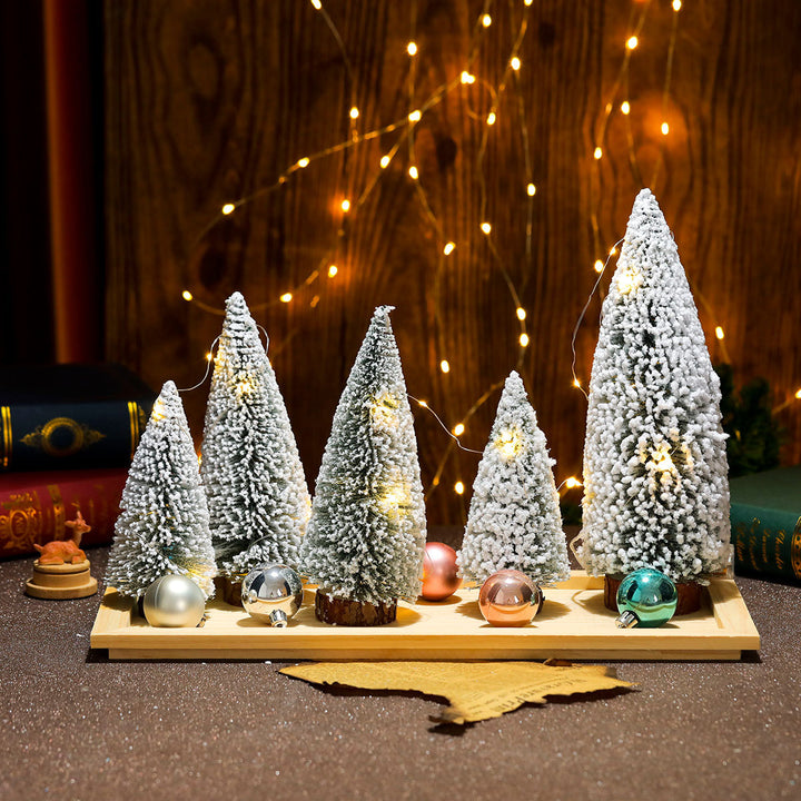 Decorative Miniature Christmas Tree Set Kalsten