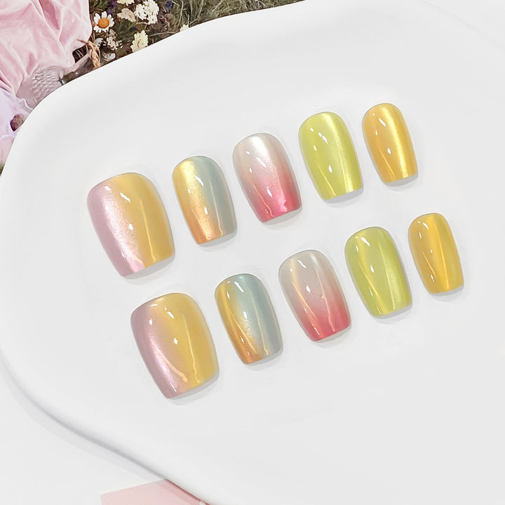 Gradient Color Art Nails Kalsten
