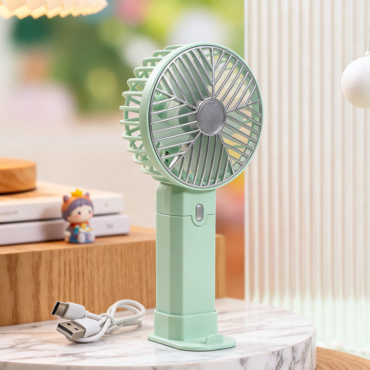 Women's Portable Hand Fan with Powerful Battery Function Kalsten