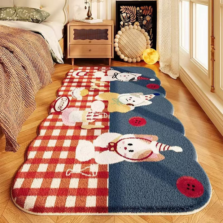 Playful Animal-Themed Bath Mat Kalsten