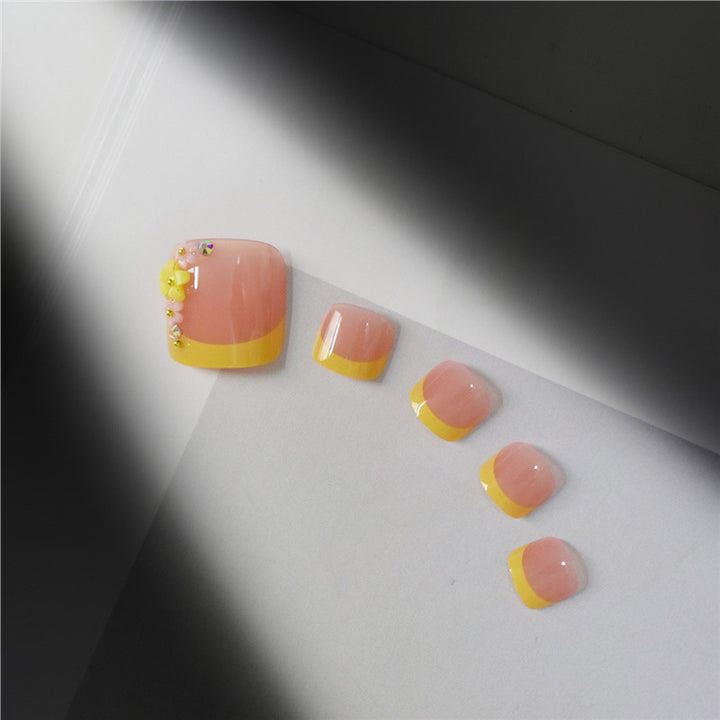 Decorative Press-On Toe Nails Kalsten