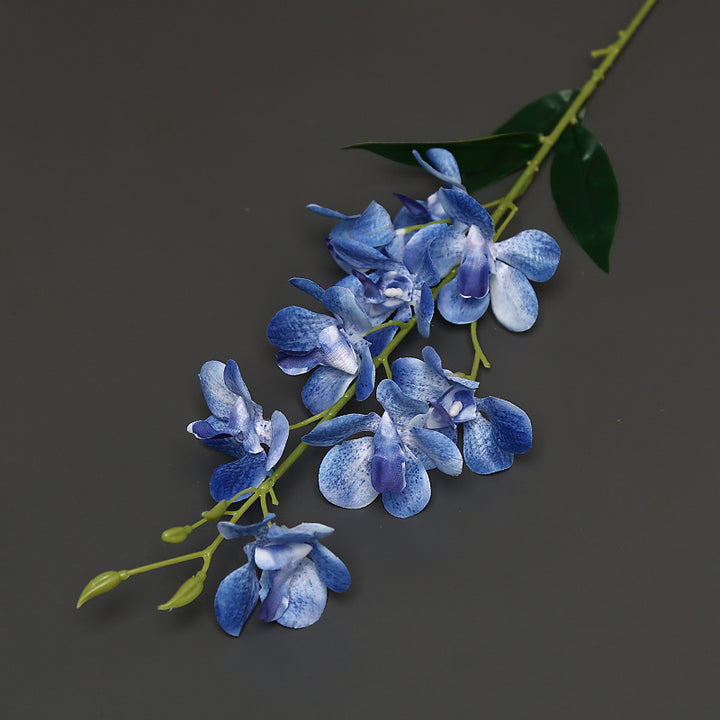 Elegant Faux Orchid Stem for Home Decor Display