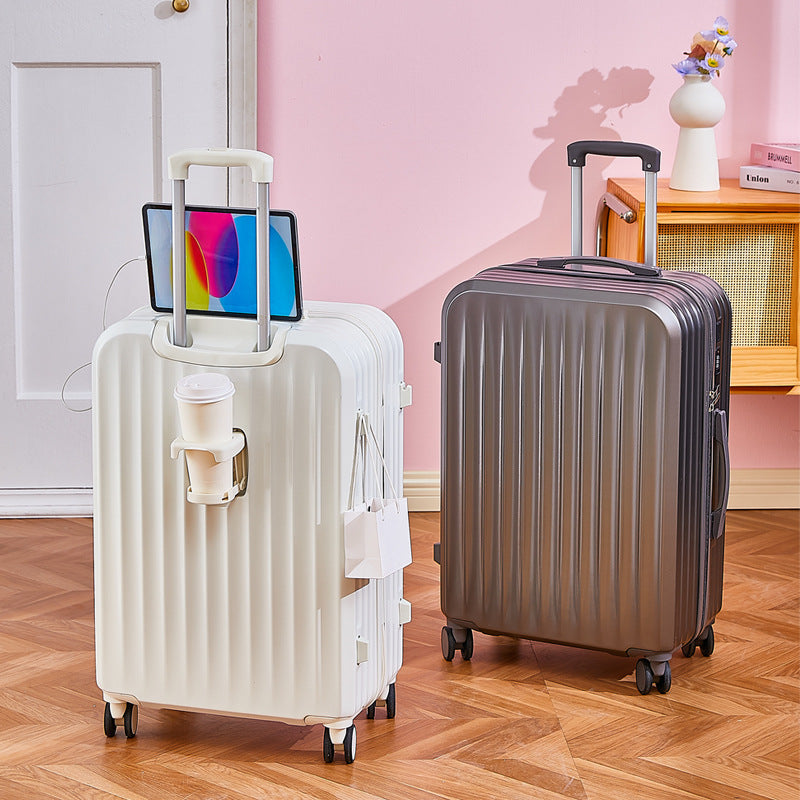 Functional Tech-Integrated Rolling Suitcase Kalsten