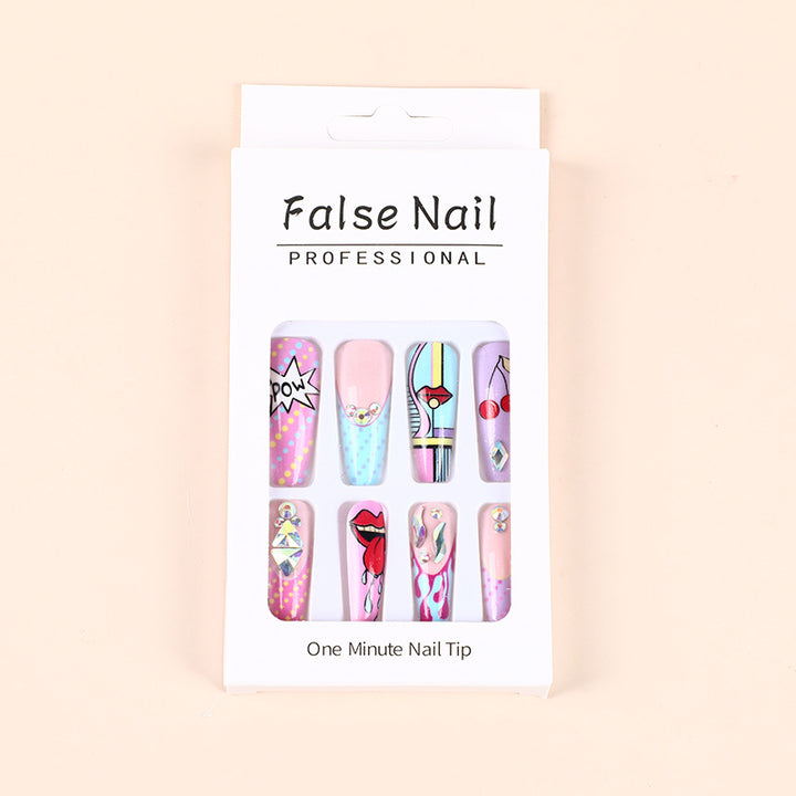 Creative nail art with bold designs Kalsten