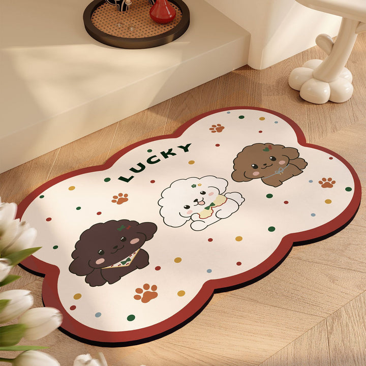 Cute Cartoon Animal Bath Mat Kalsten