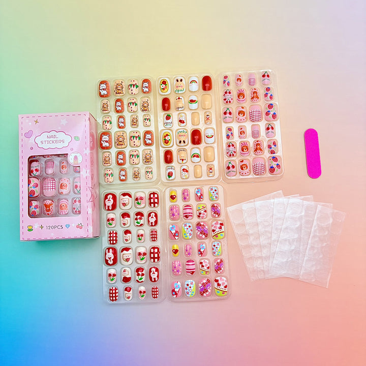 Creative Cartoon Nail Art Sticker Set Kalsten