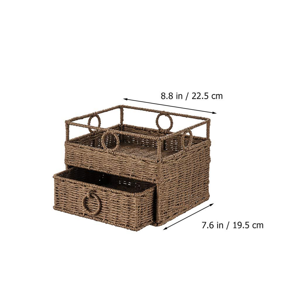 Decorative Woven Storage Tray Kalsten