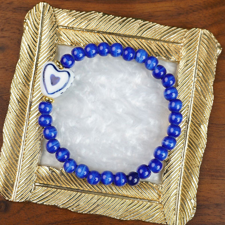 Heart-Shaped Beaded Bracelet Kalsten