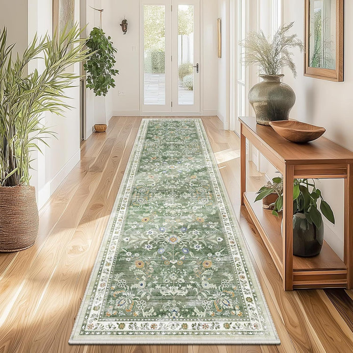 Vintage Floral Runner Mat