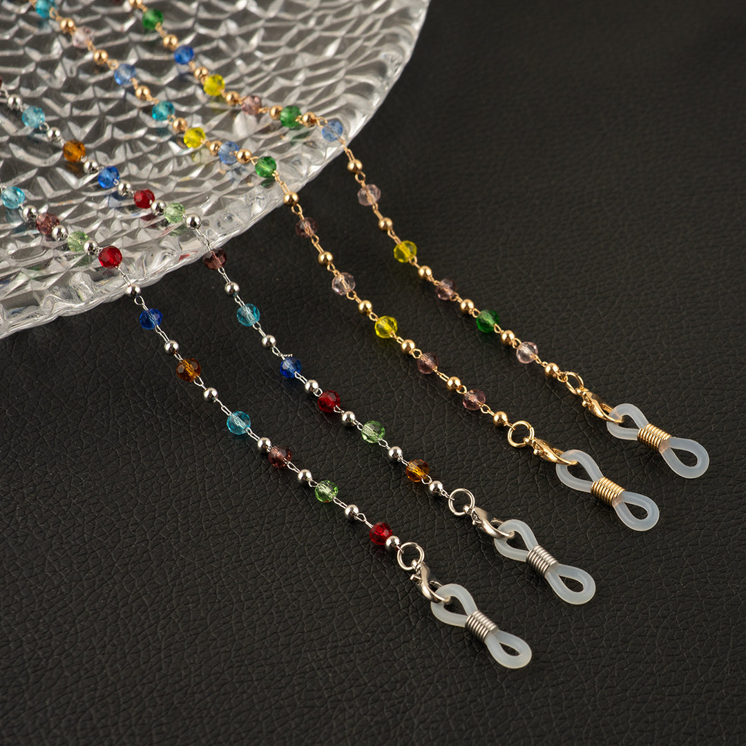 Colorful Crystal Beaded Eyewear Chain Kalsten