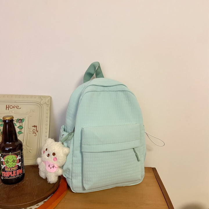 Textured Quilted Backpack