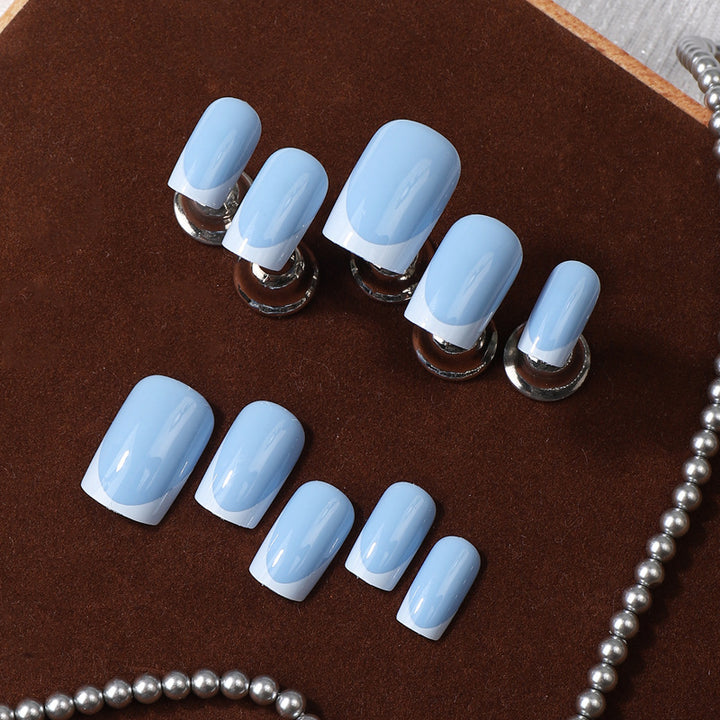 Premium French Tip Press-On Nail Set Kalsten