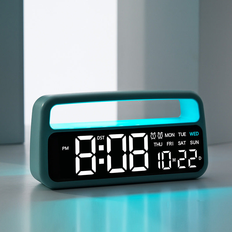 Digital alarm clock with clear LED display and modern features Kalsten