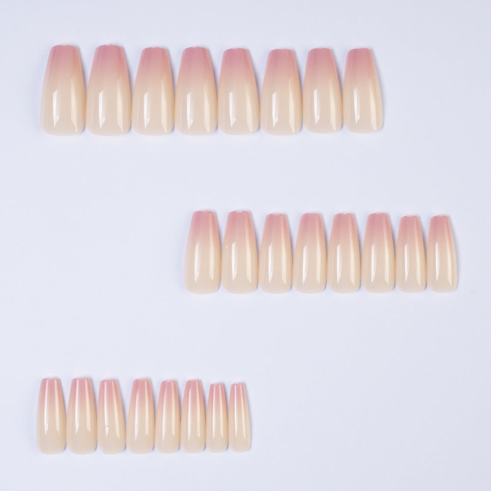 Artificial Nails in Modern French Style Kalsten