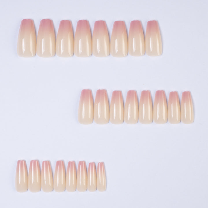 Artificial Nails in Modern French Style Kalsten