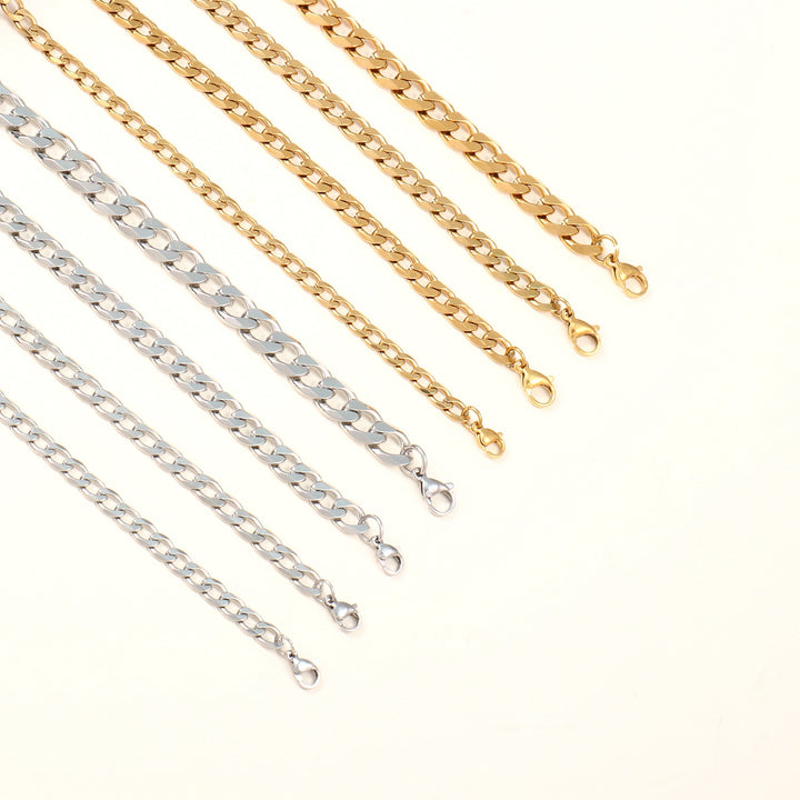 Bold Curb Link Chain Necklace Kalsten