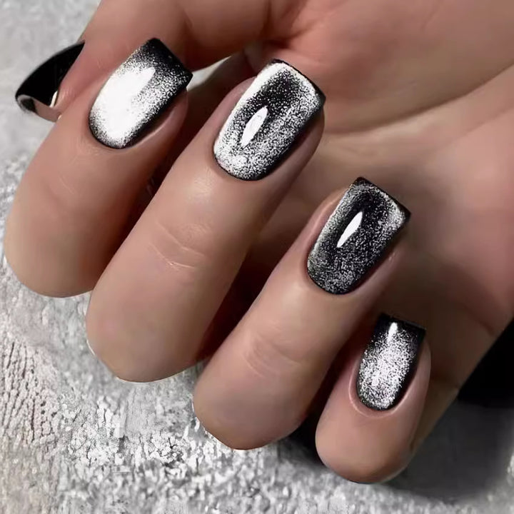 Elegant Glossy Press-On Nail Set Kalsten
