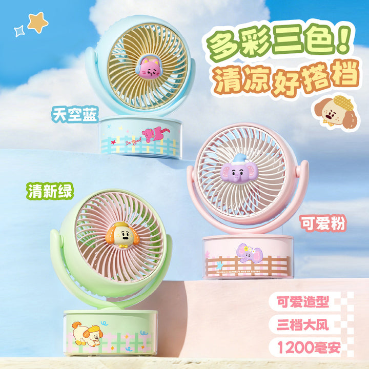 Ladies humorous USB table fan Kalsten