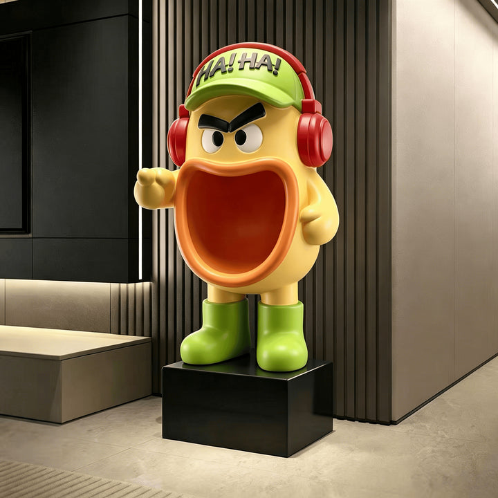 Decorative Character Figurine for Home Decor Display