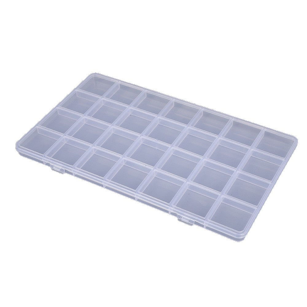 Clear Multi-Section Craft Supply Storage Case Kalsten