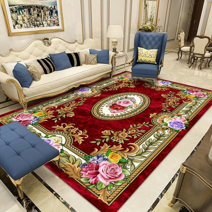 Luxurious Traditional Pattern Area Rug Kalsten