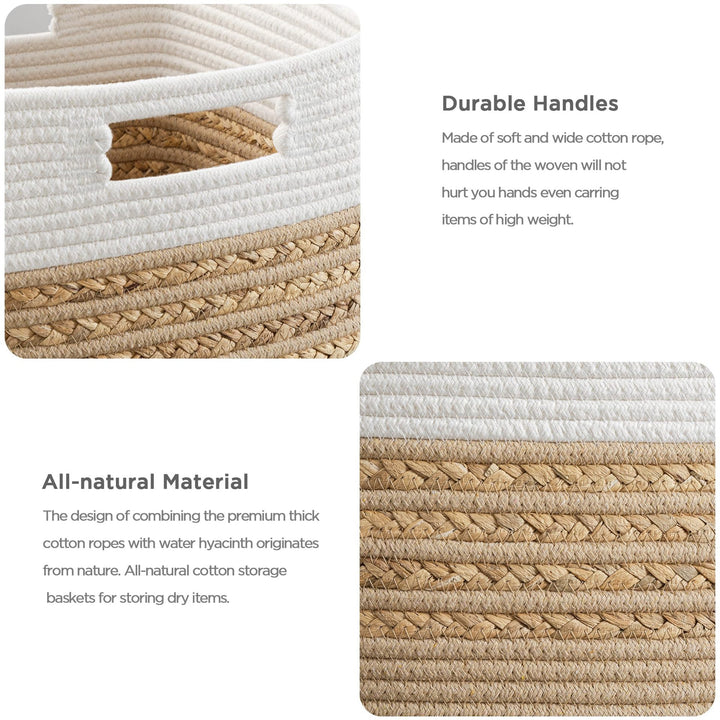 Functional storage basket with carrying handles Kalsten