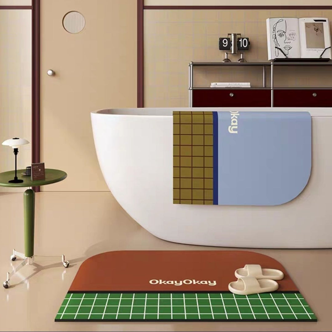 Soft Rubber Bath Mat Kalsten