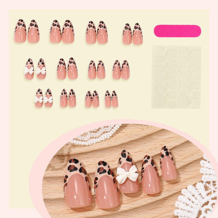 Elegant Animal Print Press-On Nail Set kalsten