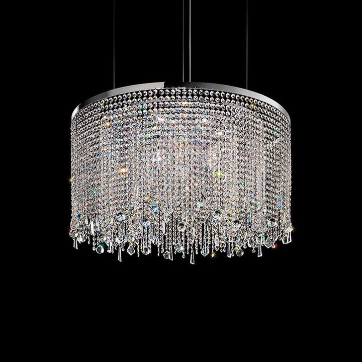 Elegant Crystal Flush Mount Lighting Fixture