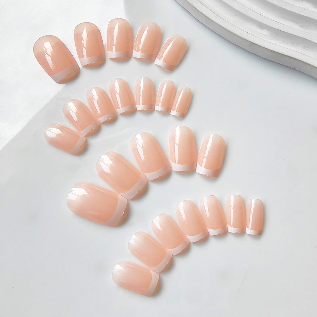 Artificial nails with French manicure Kalsten