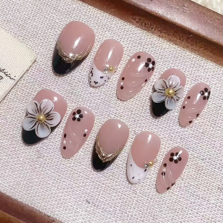 Artistic Press-On Nail Design Kit