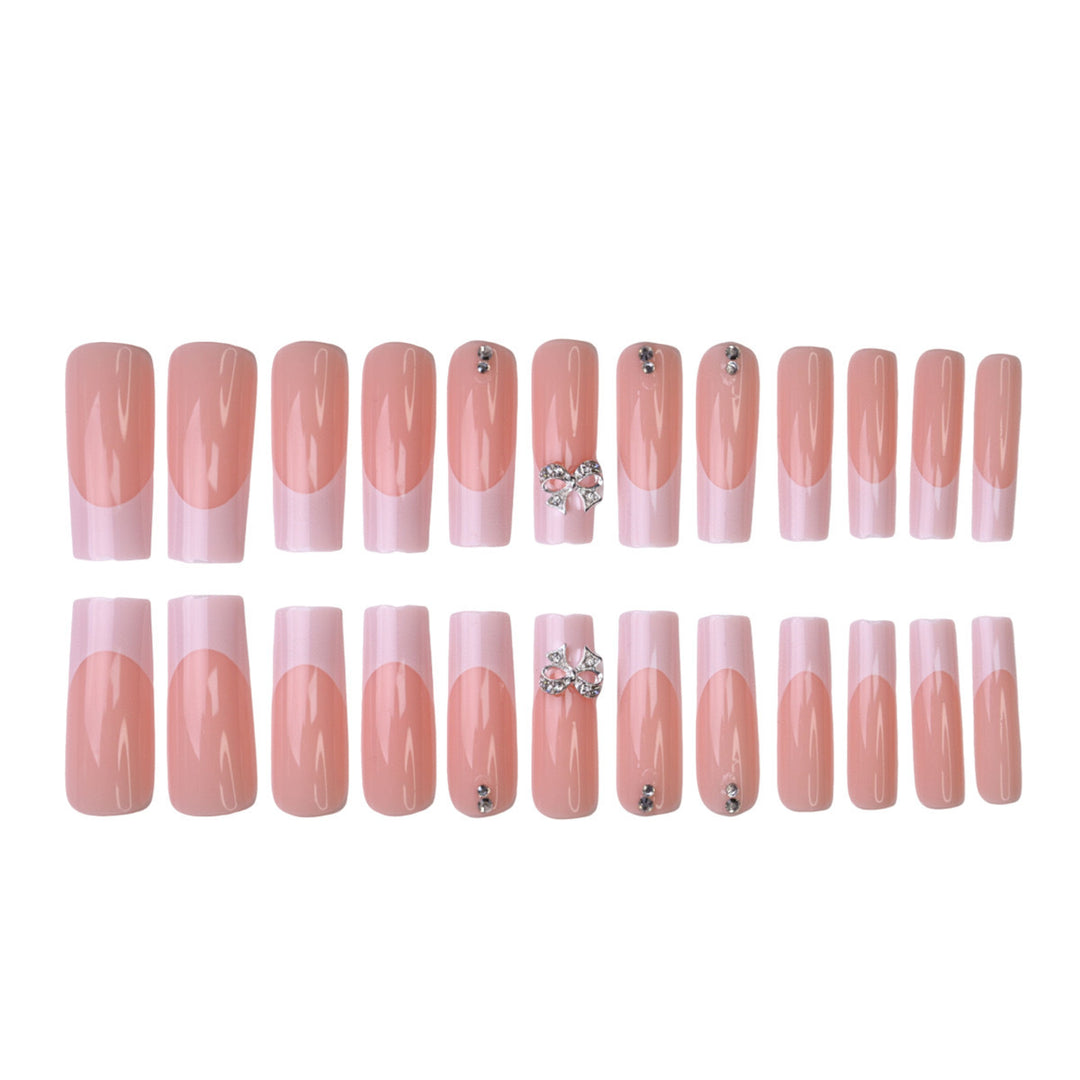 Artificial nails with rhinestone details Kalsten