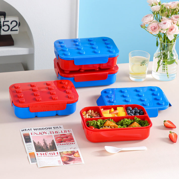 Creative LEGO-Inspired Lunch Box