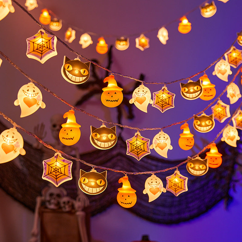 Festive Ghost LED String Lights Kalsten