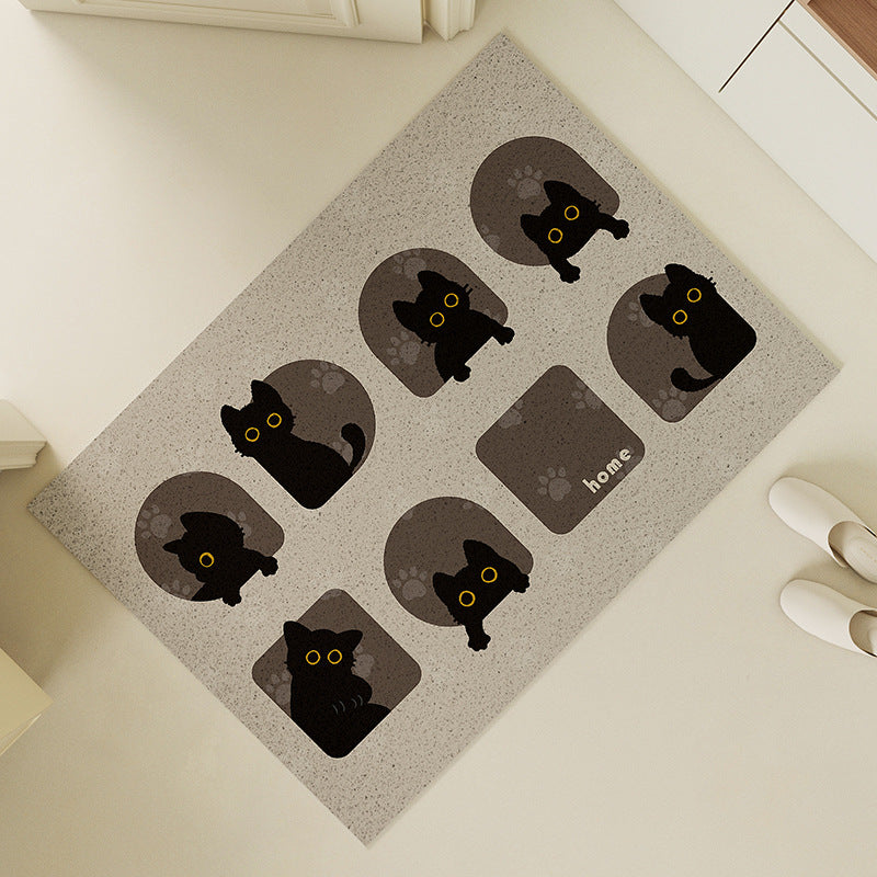Cat-Themed Area Mat Kalsten