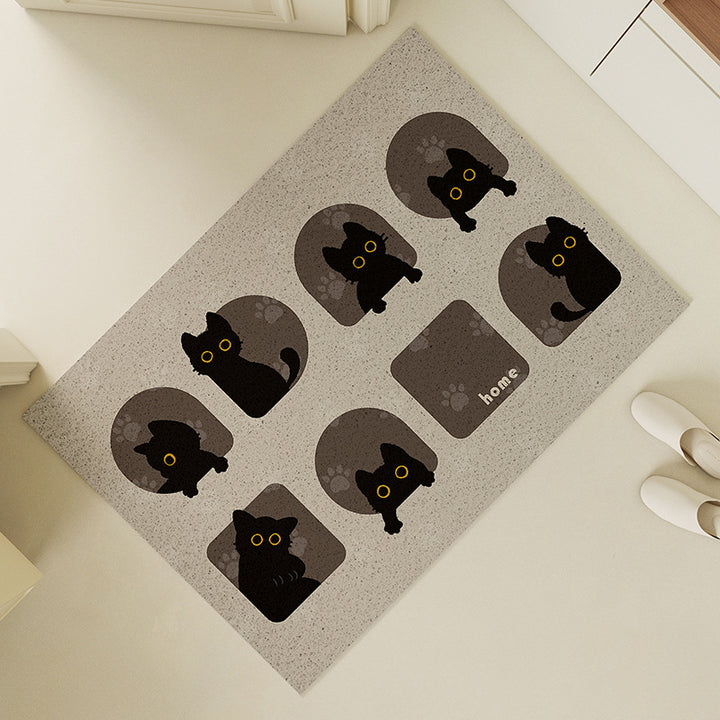 Cat-Themed Area Mat Kalsten