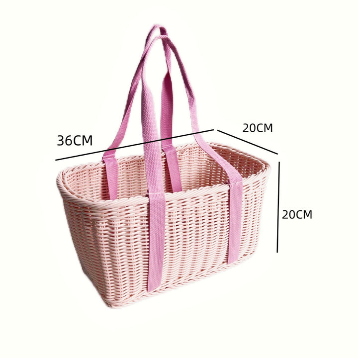 Stylish Woven Basket Bag Kalsten