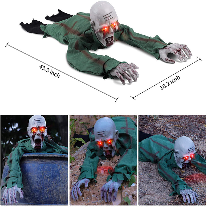 Animated Crawling Zombie Decoration Kalsten
